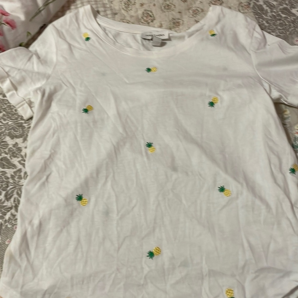 Vintage America white pineapple t shirt